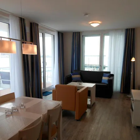 Apartmenthaus Hafenspitze Ap 32, Blickrichtung Binnenhafen Nordoffenes Meer Apartmán Eckernförde