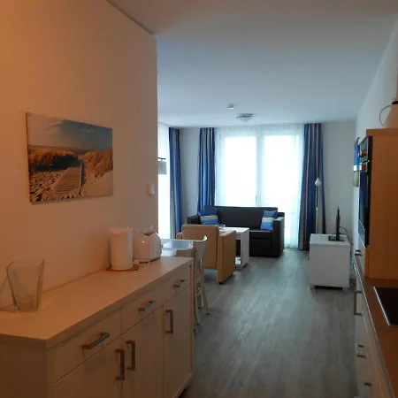 Apartmán Apartmenthaus Hafenspitze Ap 32, Blickrichtung Binnenhafen Nordoffenes Meer